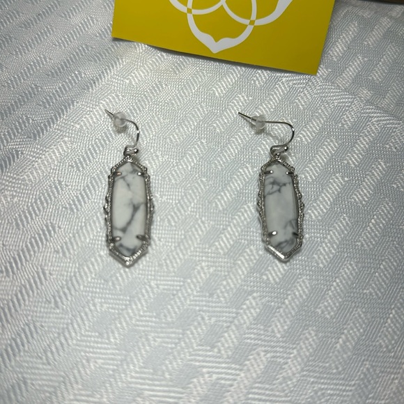 Kendra Scott Francis earrings Mystic Bazaar collection Howlite - Picture 6 of 7